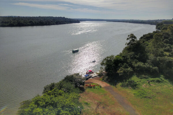 Capanema - Ilha do Sol - Parque Nacional Iguaçu Foto: José Fernando Ogura/AEN