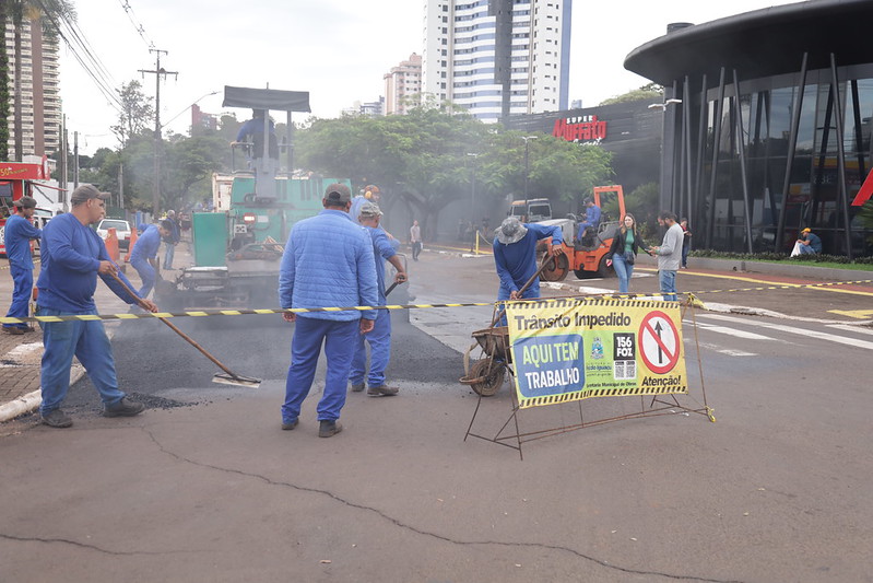 Obras em Foz