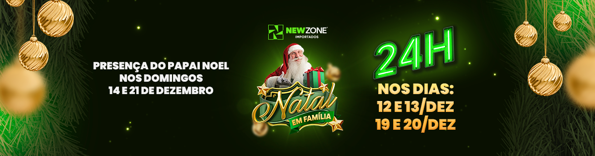 New Zone Importados - Natal 2025