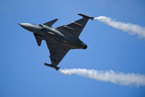 As Forças Armadas brasileiras compram o novo caça sueco Gripen (Saab Group / Divulgação)