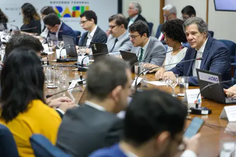 Brasília (DF) 20/12//2024 Ministro da Fazenda, Fernando Haddad, durante café da manhã com jornalistas  Foto: Fabio Rodrigues-Pozzebom/ Agência Brasil