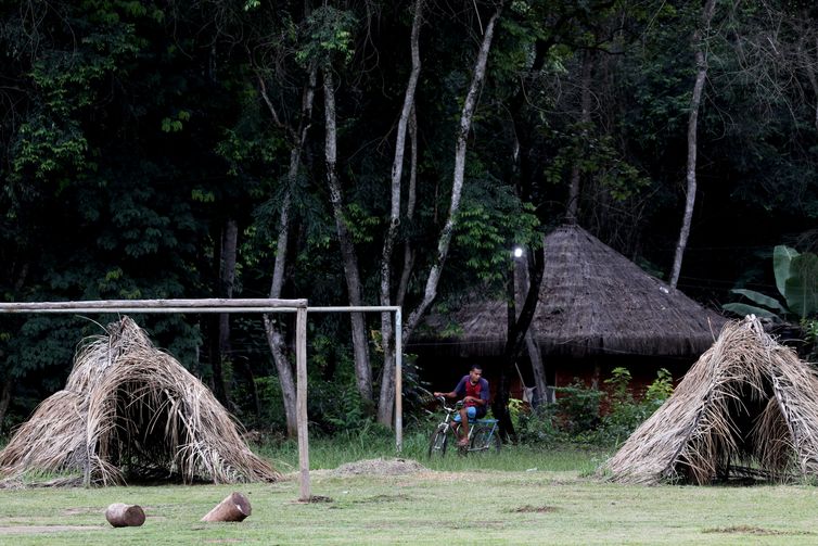 São Joaquim de Bicas (MG), 24/01/2024 - Aldeia Kurãma, comuniudade indígena Pataxó hã-hã-hãe, na zona rural de Brumadinho. Foto: Tânia Rêgo/Agência Brasil