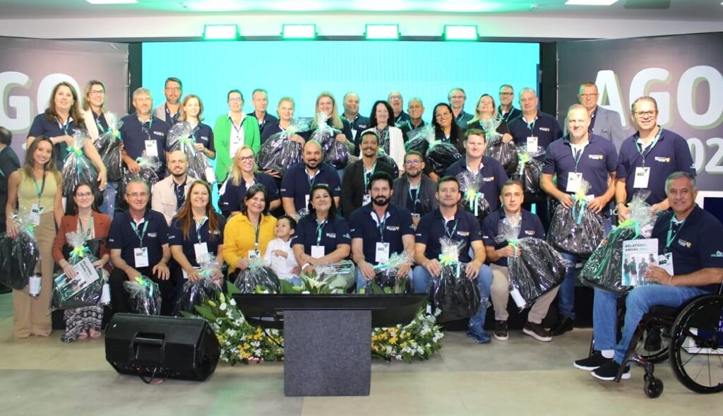 Assembleia teve participação recorde de delegados eleitos pelos cooperados – foto divulgação