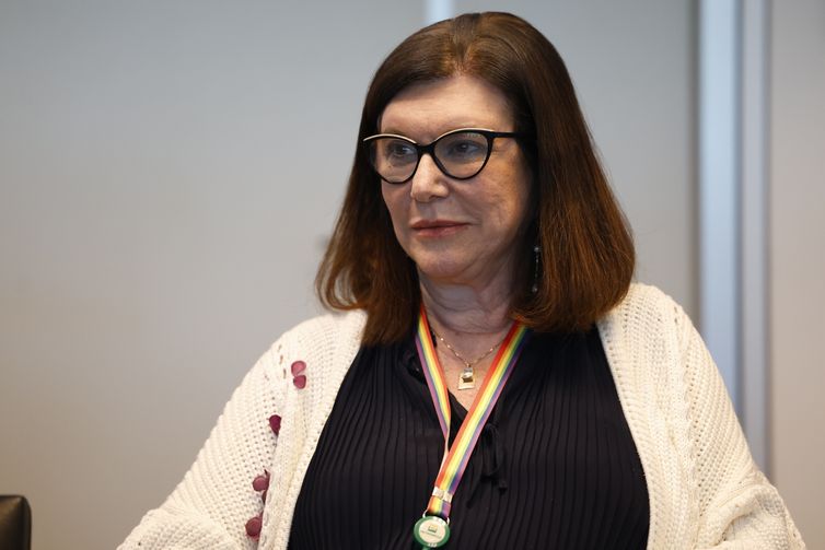 Fernando Frazão/Agência Brasil Rio de Janeiro (RJ), 18/06/2025 – A presidente da Petrobras, Magda Chambriard, faz balanço de um ano de gestão, acompanhanda da diretoria na sede da empresa. Foto: Fernando Frazão/Agência Brasil