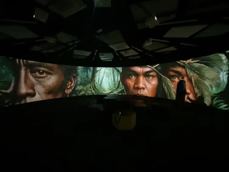Humberto Salgueiro/Divulgação Rio de Janeiro (RJ), 27/10/2025 - Exposição Amazônia Imersiva. Foto: Humberto Salgueiro/Divulgação