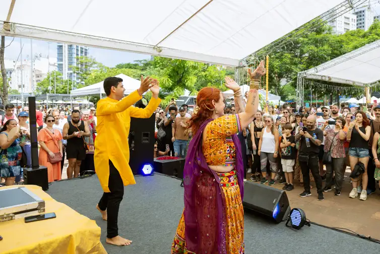 Festival das Luzes/Divulgação São Paulo (SP), 17/10/2025 - Festival indiano de SP. Foto: Festival das Luzes/Divulgação