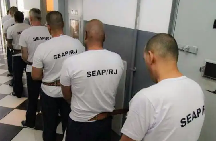 Rio de Janeiro (RJ), 12/11/2025 – Transferência de 7 presos de Bangu para presídio federal .
Fotos: Rogério Santana/Divulgação