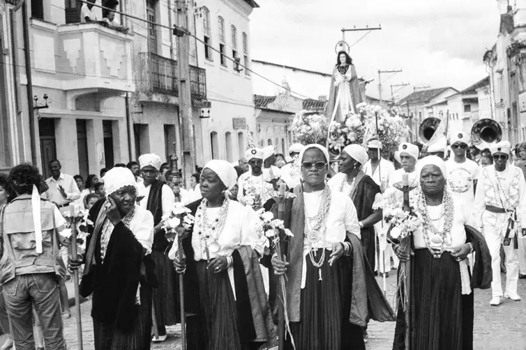 Rio de Janeiro- 10/11/2025 - Exposição escravidão no MHN. ( Irmandade da Boa Morte/Brasil (1983).  Foto: Crédito/ Divulgação