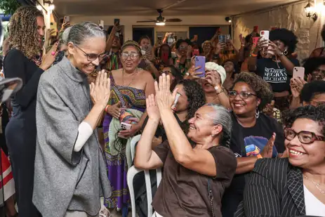 Brasília (DF), 24/11/2025 – Ministra Marina Silva participa do movimento Mulheres Negras decidem 
descrição da atividade: O Ato Político por uma ministra negra no STF Já! é um 
chamado público por representatividade no mais alto tribunal do país
Foto: Valter Campanato/Agência Brasil