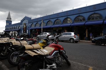 Belém (PA) 14/12/2024 – O mercado Ver-o-Peso, em Campina. Foto: Fernando Frazão/Agência Brasil