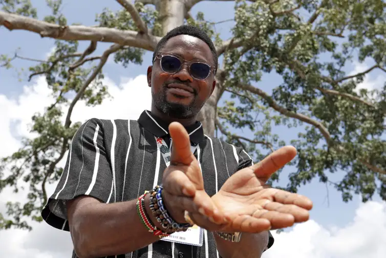 Belém (PA), 20/11/2025 - Entrevista com ativista nigeriano, Olumide Idowu, ativista climático da Nigéria, fala sobre negociações da COP30 e representação dos países africanos no evento. Foto: Bruno Peres/Agência Brasil