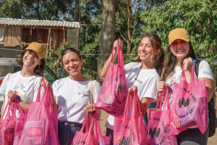Rio de Janeiro (RJ), 27/11/2025 – Levantamento da Nexus  sobre menstruação nas redes sociais.
Foto: ONG Fluxo Sem Tabu/Divulgação