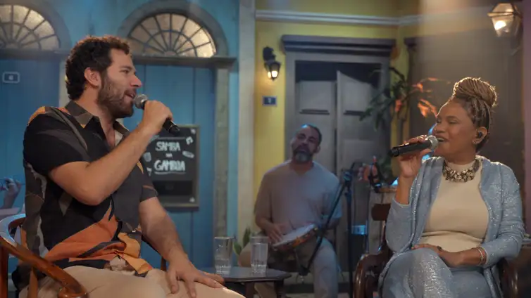 TV Brasil. Brasília -07/11/2025 - Tributo a Paulinho da Viola no Samba da Gamboa tem participação de Alfredo Del-Penho. Foto TV Brasil.