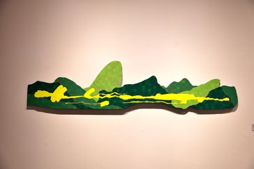 Tânia Rêgo/Agência Brasil Rio de Janeiro (RJ), 09/10/2025 - Exposição “Geometria Visceral”, com um panorama da mais recente produção do artista paulistano Gilberto Salvador, no Paço Imperial, centro da cidade. Foto: Tânia Rêgo/Agência Brasil