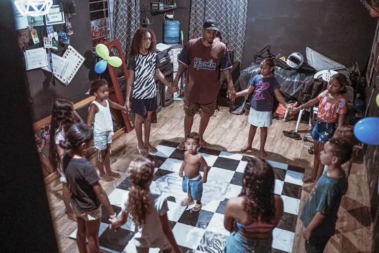 Okado do canal/Arquivo pessoal Brasília (DF), 24/12/2025 - Okado do canal - Artistas periféricos de auto de Natal têm lutas em suas comunidades.
Foto: Okado do canal/Arquivo pessoal