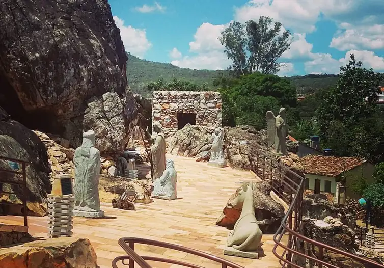 Brasília (DF), 23/12/2025 - Presépio Mão de Deus de Grão Mogol MG, Norte de Minas .
Foto: CONHEÇA MINAS/Facebook