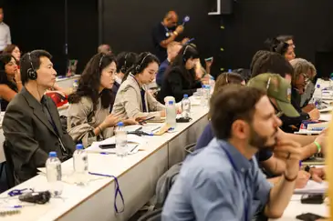 Tomaz Silva/Agência Brasil Rio de Janeiro (RJ), 01/12/2025 – Público durante abertura da Cúpula Popular do Brics, no Rio de Janeiro. Foto: Tomaz Silva/Agência Brasil
