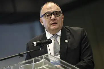 Brasília (DF), 26/01/2026 - O representante regional da Organização das Nações Unidas para Alimentação e Agricultura (FAO) para a América Latina e Caribe, René Orellana, durante o Fórum de Juventudes para a Transformação dos Sistemas Agroalimentares da América Latina e Caribe. Foto: Marcelo Camargo/Agência Brasil