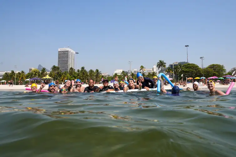 Rio de janeiro (RJ), 22/01/2026 - Aquatrans reúne alunos trans e travestis em escolinha de natação. Foto: Thales Araújo/Aquatrans
