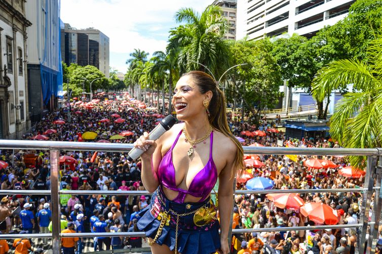 Rio de Janeiro (RJ), 25/01/2026 - O Bloco da Lexa animou o circuito de megablocos Preta Gil. Foto: Alex Ferro/Riotur