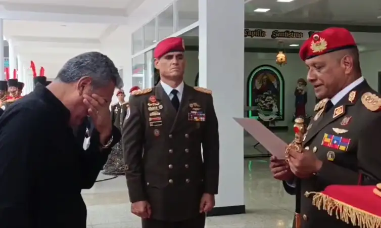 Ministerio del Poder Popular par Brasília (DF), 07/01/2026 – Velório de soldados venezuelanos mortos na invasão americana na Venezuela.
Frame Ministerio del Poder Popular para la Defensa