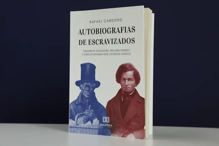 Rio de Janeiro (RJ), 06/02/2026 – O jornalista da EBC Rafael de Carvalho Cardoso lança o livro Autobiografias de Escravizados – Frederick Douglass, William Grimes e abolicionismo nos Estados Unidos, pela editora Dialética. Foto: Fernando Frazão/Agência Brasil