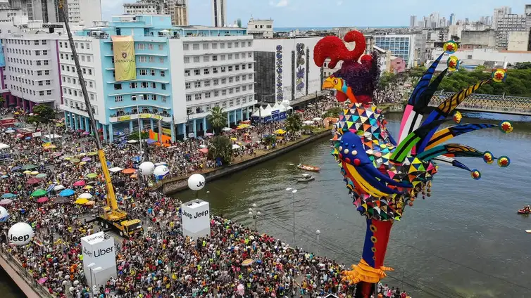 Recife (PE), 27/01/2026 - FOTO DE ARQUIVO. Bloco de carnaval Galo da Madrugada. Foto: Sérgio Bernardo/Arquivo/PCR