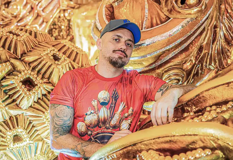 Rio de Janeiro (RJ), 12/02/2026 – Carnavalesco da União de Maricá, Leandro Vieira  -  As escolas novinhas da Série Ouro do Rio.
Foto: Leonardo Queiroz/Divulgação
